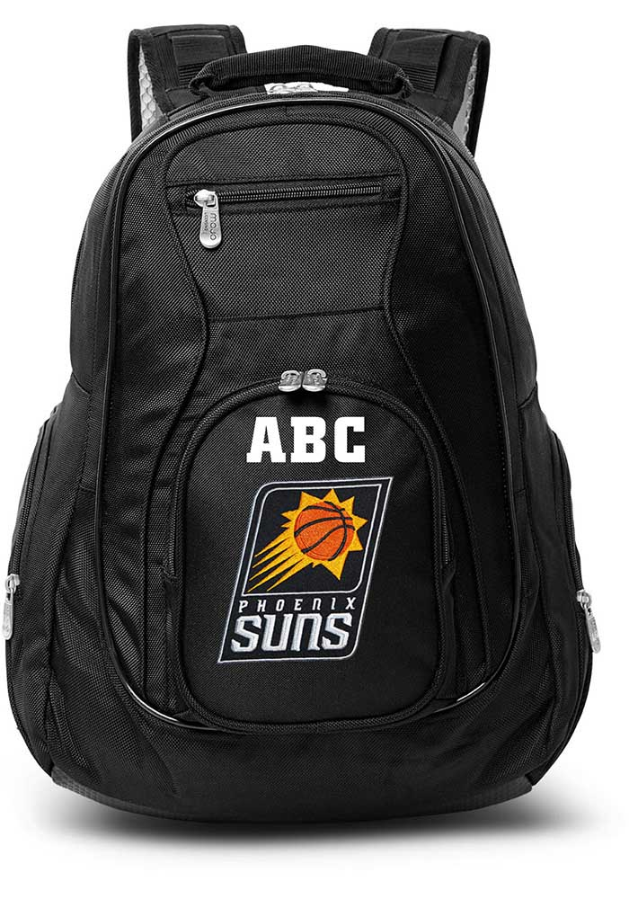Phoenix Suns Black Personalized Monogram Premium Backpack, Black, Size NA