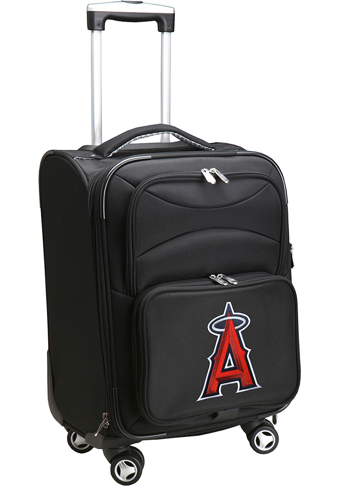 Los Angeles Angels Black 20 Softsided Spinner Luggage, Black