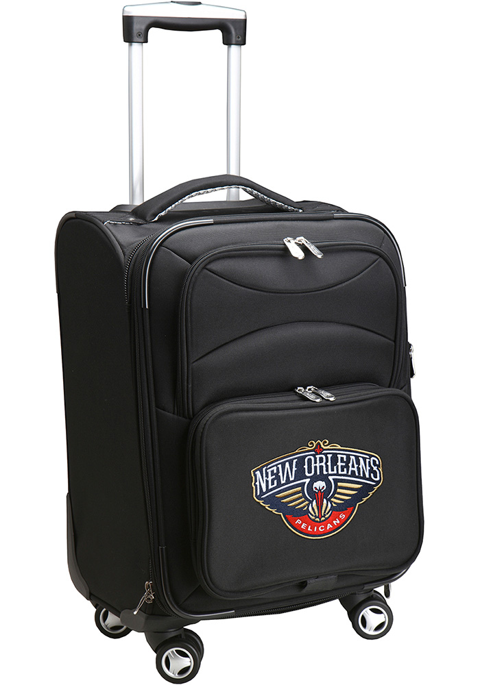 New Orleans Pelicans Black 20 Softsided Spinner Luggage, Black