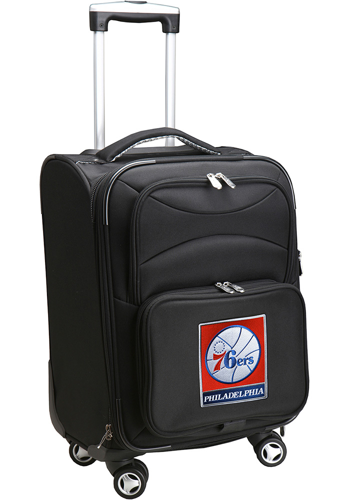 Philadelphia 76ers Black 20 Softsided Spinner Luggage, Black