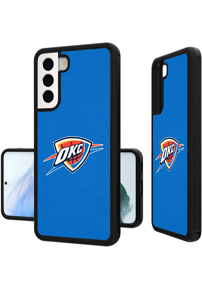 Oklahoma City Thunder Galaxy Bumper Phone Cover, Black